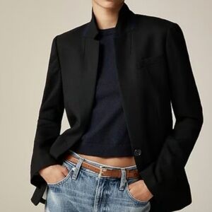 J.Crew Regent Blazer in Black Sz 6 EUC No Flaws